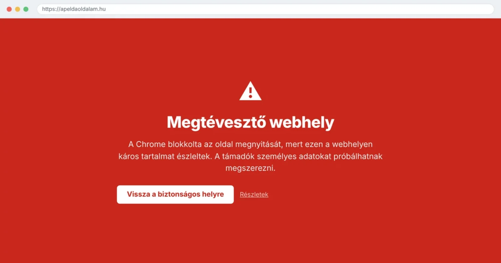 Google biztonsági figyelmeztetés az oldalad előtt: így kerülj le a feketelistáról